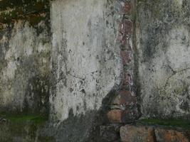 vecchio muro di pietra foto