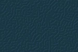 sfondo di linee di labirinto arrotondate nere organiche in stile astratto. illustrazione 3d in stile neumorfismo foto