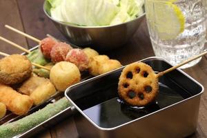 Kushiage, cibo giapponese foto