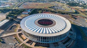 brasile, maggio 2019 - vista dello stadio nazionale foto