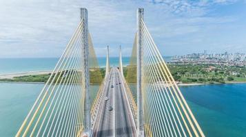 rio grande do norte, brasile, maggio 2019 - ponte newton navarro foto