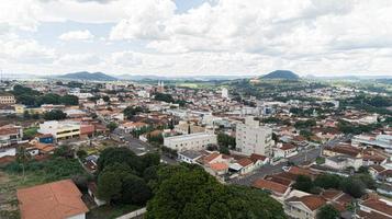 veduta aerea della città di Guaxupe foto