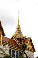 dettaglio del grande palazzo a bangkok, tailandia foto