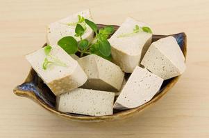 tofu - formaggio di soia foto