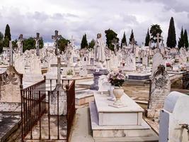 vista sul cimitero italiano foto