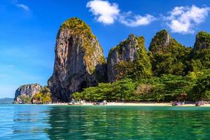 ao phra nang spiaggia, ao nang, krabi, tailandia foto