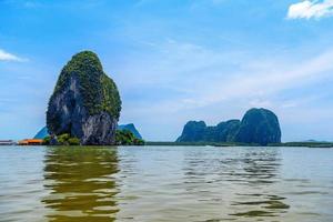 villaggio di koh panyee, ko panyi, mueang phang-nga, ao phang-nga nat foto