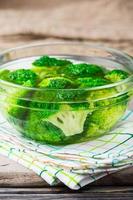 broccoli freschi foto