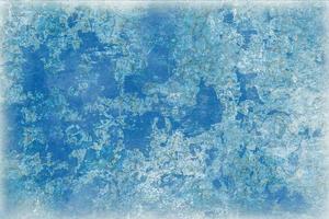 sfondo blu freddo sotto forma di una trama simile al ghiaccio, al vecchio muro o all'acqua foto