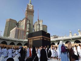 mecca, arabia saudita, maggio 2022-persone al masjid al haram foto