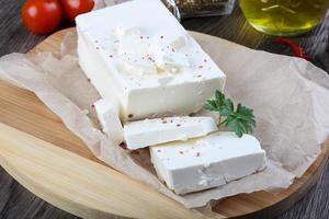 feta sul piatto foto