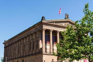 berlino, germania, 2022 - alte nationalgalerie su museuminsel foto