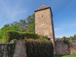 la città di Wissembourg in Francia foto