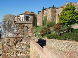 la città di malaga in spagna foto