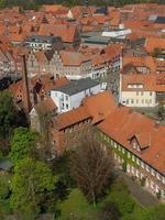 la città vecchia di Lueneburg nel nord della Germania foto