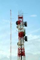 antenne di telecomunicazioni foto