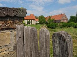 la città di steinfurt nel muensterland tedesco foto