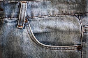 tasca dei jeans da vicino foto