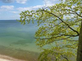 spiaggia del mar baltico in polonia foto