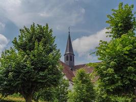 la città di steinfurt nel muensterland tedesco foto