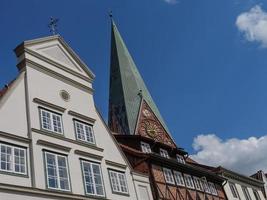 la città di Lueneburg nel nord della Germania foto