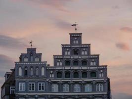 la città di Lueneburg nel nord della Germania foto