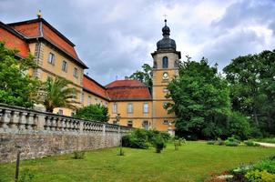 natura del parco estivo di schloss fasanarie a fulda, assia, germania foto