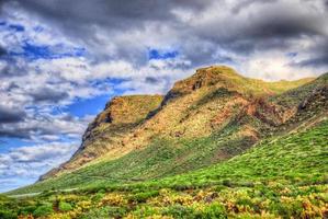 costa nord-ovest di tenerife vicino al faro di punto teno, isole canarie foto