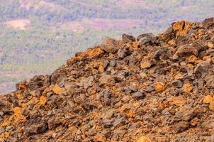 pietre del vulcano teide a tenerife, spagna foto