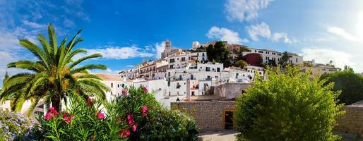 panorama di ibiza, spagna foto