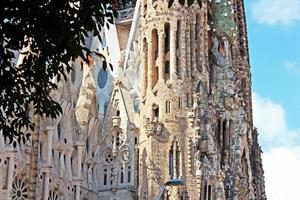 Sagrada Familia a Barcellona. foto