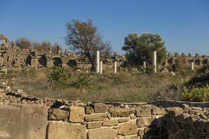 rovine a lato foto