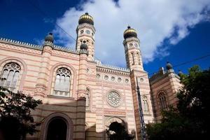 la grande sinagoga. Budapest, Ungheria foto