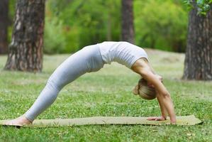 yoga, ginnastica, pilates foto
