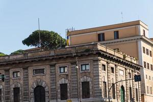 Roma, Italia. particolari architettonici tipici della città vecchia foto