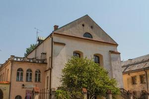 vecchia sinagoga izaaka nel distretto di kazimierz di Cracovia, in Polonia foto