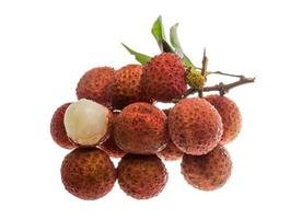 litchi di frutta asiatica foto