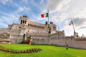 roma, italia, 2022 - il monumento dell'altare della patria a roma, italia. foto