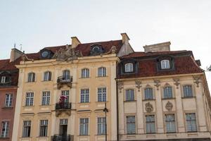 piazza del castello a varsavia, polonia foto