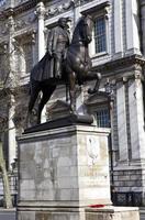 statua commemorativa del conte haig a Londra foto