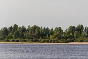 splendida vista sul fiume Volga a nizhny novgorod, russia foto