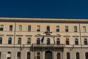 Roma, Italia. particolari architettonici tipici della città vecchia foto