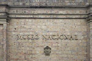 costruzione del museo nazionale della colombia a bogotà foto