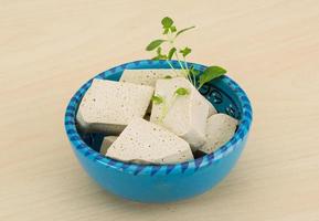 tofu - formaggio di soia foto