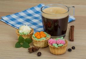 caffè con pasticceria foto