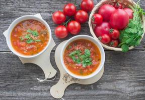 zuppa di pomodoro piccante