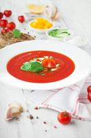 zuppa di gazpacho di pomodoro