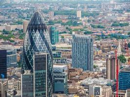 hdr vista aerea di londra foto