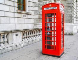 cabina telefonica hdr londra foto