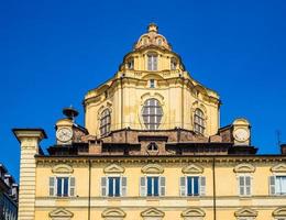 hdr chiesa di san lorenzo a torino foto